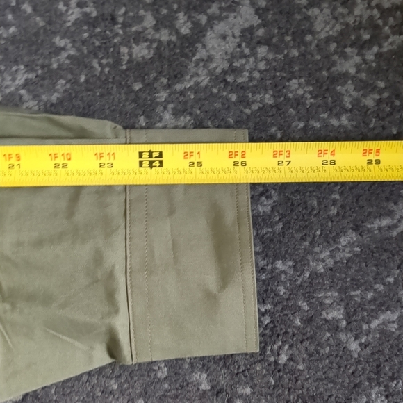 Schaefer Long Sleeve Button Down Shirt XXL Green Made In Texas USA 18 1/2 X 37 - Picture 8 of 9